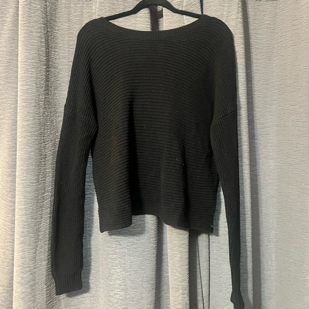 Open Back Hollister Sweater